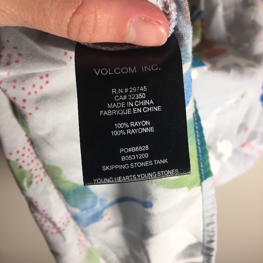 Volcom Tank Top X-Small - Picture 4 of 4